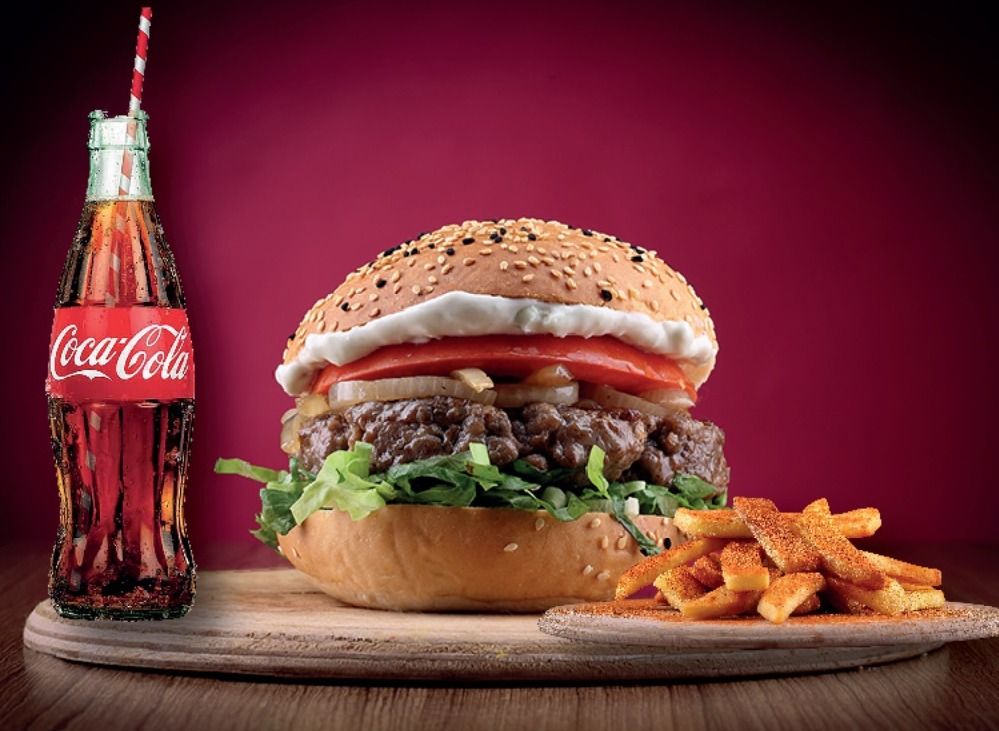 Blue Cheeseburger Menü